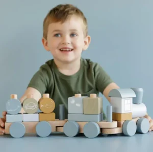 Little Dutch Stacking Train - Ocean