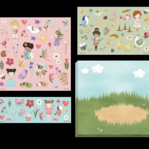 Little Dutch Sticker Set - Rosa & Friends