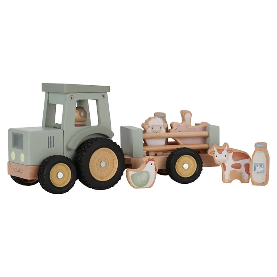 little_dutch_tractor_with_0.webp Little Dutch Tractor with Trailer - Little Farm