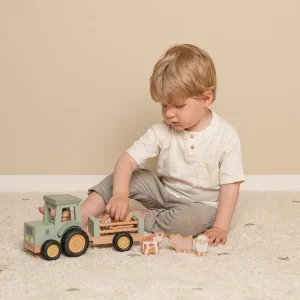 Little Dutch Tractor with Trailer - Little Farm