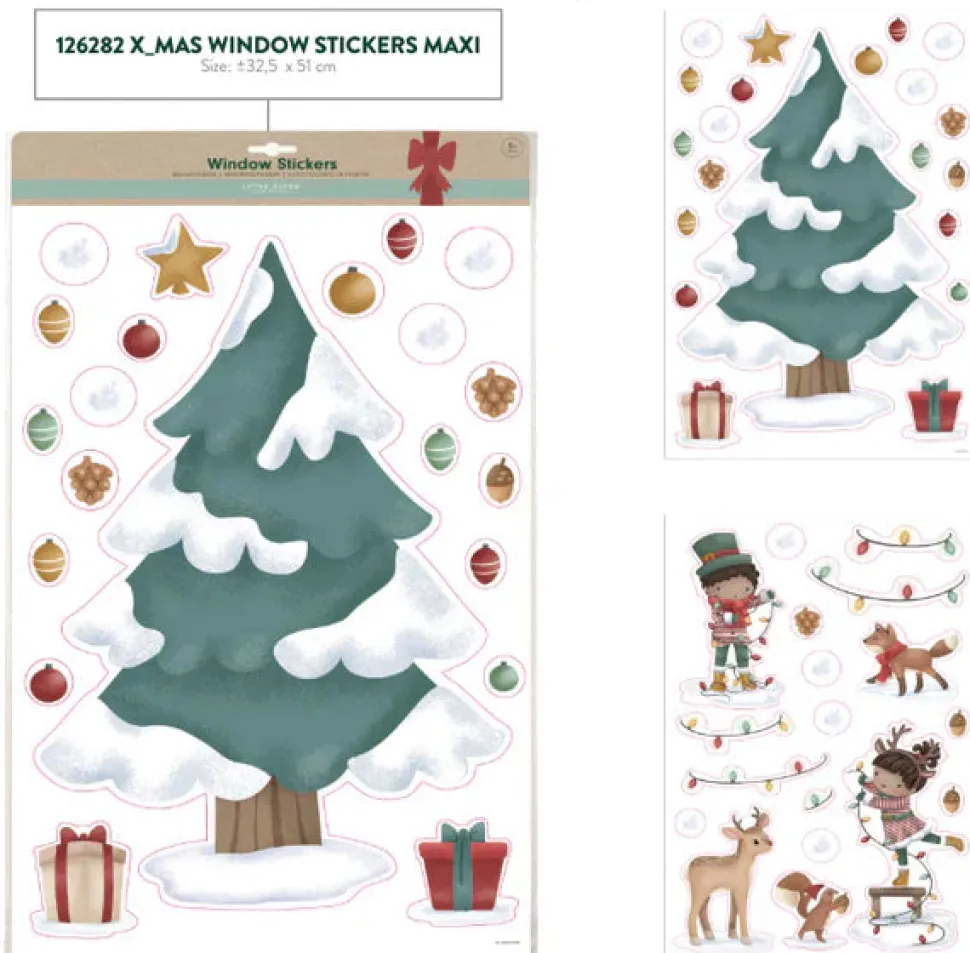 little_dutch_window_stick_0-3.webp Little Dutch Window Stickers - Christmas Tree