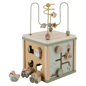 Little Dutch Wooden Activity Cube - Little Farm