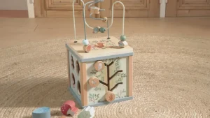 Little Dutch Wooden Activity Cube - Forest Friends