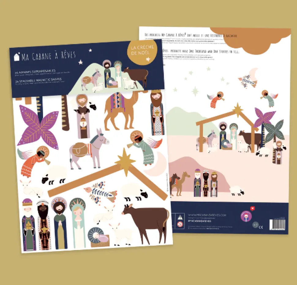 ma_cabane_a_reves__la_cre_0.webp Ma Cabane A Reves - LA CRECHE DE NOEL Magnets