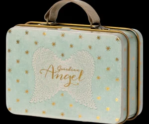 Maileg Angel Mouse in Suitcase, Little Sister