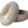 Maileg Easter Egg Metal Tins (x2) - Pink