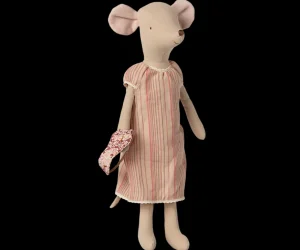 Maileg Medium Mouse, Nightgown