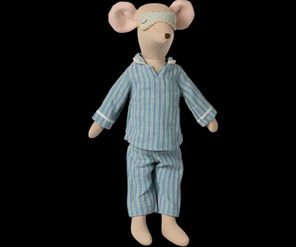 maileg_medium_mouse_pyjam_0.webp Maileg Medium Mouse, Pyjamas