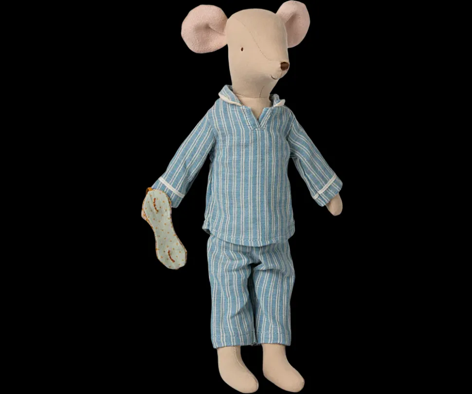 maileg_medium_mouse_pyjam_1.webp Maileg Medium Mouse, Pyjamas