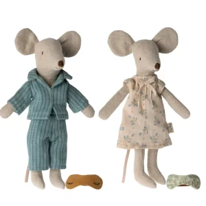 Maileg Mum and Dad Mice in Cigarbox