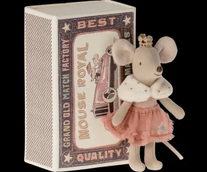 Maileg Princess Mouse - Little Sister in Matchbox