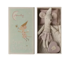 Maileg Tooth Fairy Mouse in Matchbox - Little Sister
