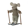Maileg Winter Mouse - Big Brother with Ski's