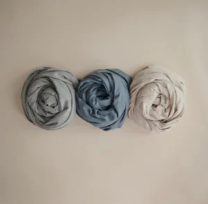 Mushie Baby Wrap - Grey Melange