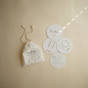 Mushie Milestone Cards