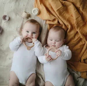 Mushie Muslin Swaddle Blanket - Fall Yellow