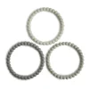Mushie Pearl Teether Bracelets - Green Tea / Cool Grey / Sea Salt