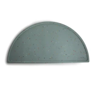 Mushie Place Mat - Cambridge Blue Confetti