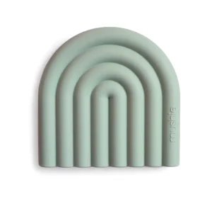 Mushie Rainbow Teether - Cambridge Blue
