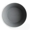 Mushie Round Bowl, Set of 2 - Smoke