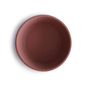 Mushie Silicone Suction Bowl - Woodchuck