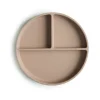Mushie Silicone Suction Plate - Natural