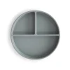 Mushie Silicone Suction Plate - Stone
