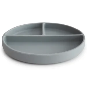 Mushie Silicone Suction Plate - Stone