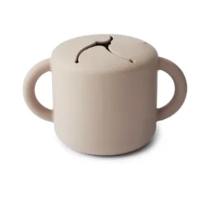 Mushie Snack Cup - Shifting Sand