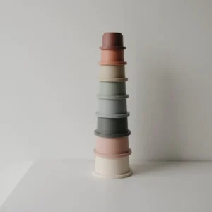 Mushie Stacking Cups - Original