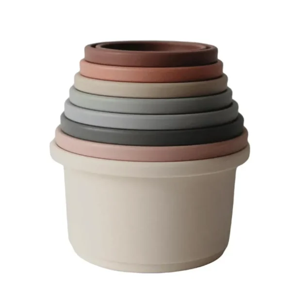 Mushie Stacking Cups - Original