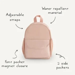 Mushie Toddler Backpack - Roman Green
