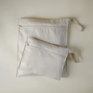 Mushie Wet Bag 2-pack - Fog