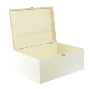 New Baby Wooden Baby Box - Large