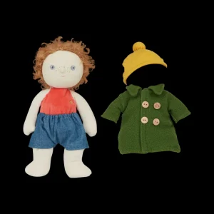 Olli Ella Dress Me Dinky - Charlie Chestnut / Green