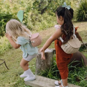 Olli Ella Mini Chari Bag - Straw