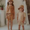 Organic Zoo - Gold Terry Rope Shorts