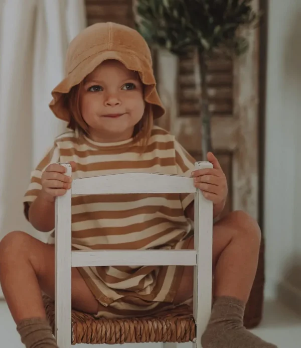 Organic Zoo - Gold Terry Sun Hat