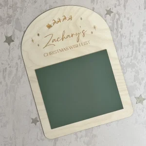 Personalised Christmas Wish List Board