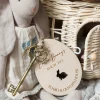 Personalised Easter Bunny's Magic Key | Easter Decor | Laser Engraved | UK