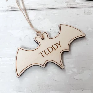Personalised Engraved Bat Tag