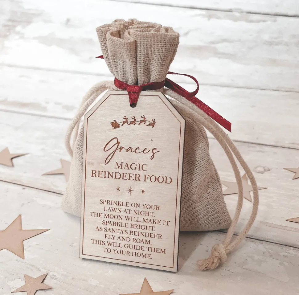 personalised_magic_reinde_0.webp Personalised Magic Reindeer Food (wildlife safe) with Wooden Tag