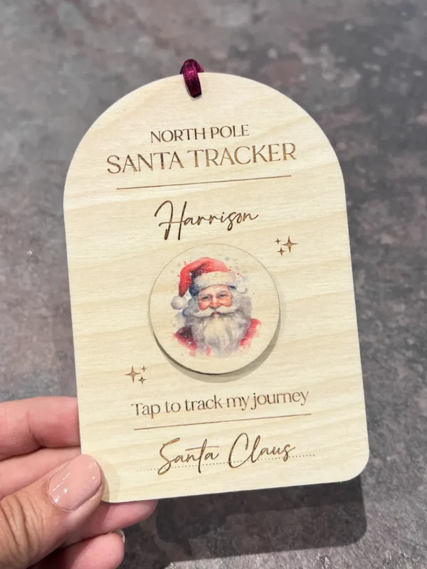 Personalised Santa Tracker - Arch Design
