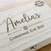 Personalised Wooden Christmas Eve Box