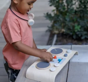 Plan Toys DJ Mixer Set