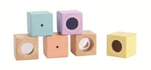 Plan Toys Sensory Blocks - Pastel