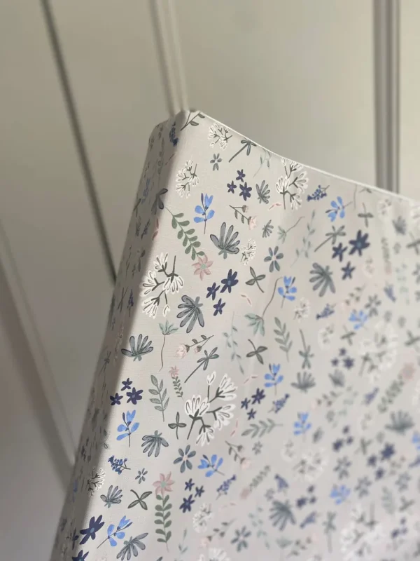 Ralphie Bear Anti-Roll Wedge Baby Changing Mat - Wildflower