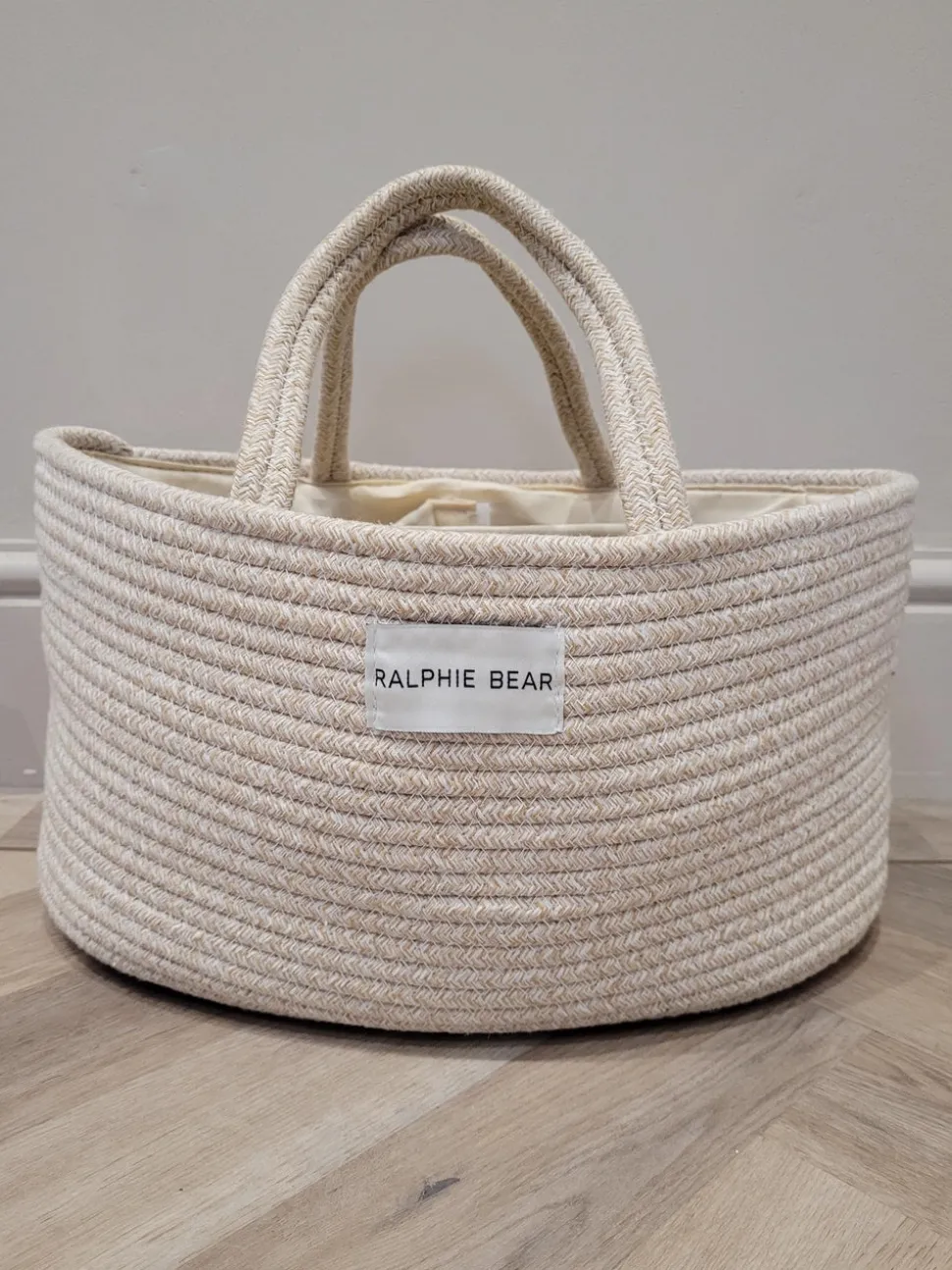 ralphie_bear_nappy_caddy__0.webp Ralphie Bear Nappy Caddy - Neutral Beige