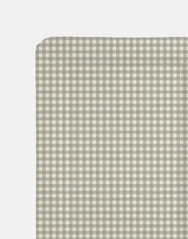 Ralphie Bear Table Changing Mat - Gingham Sage