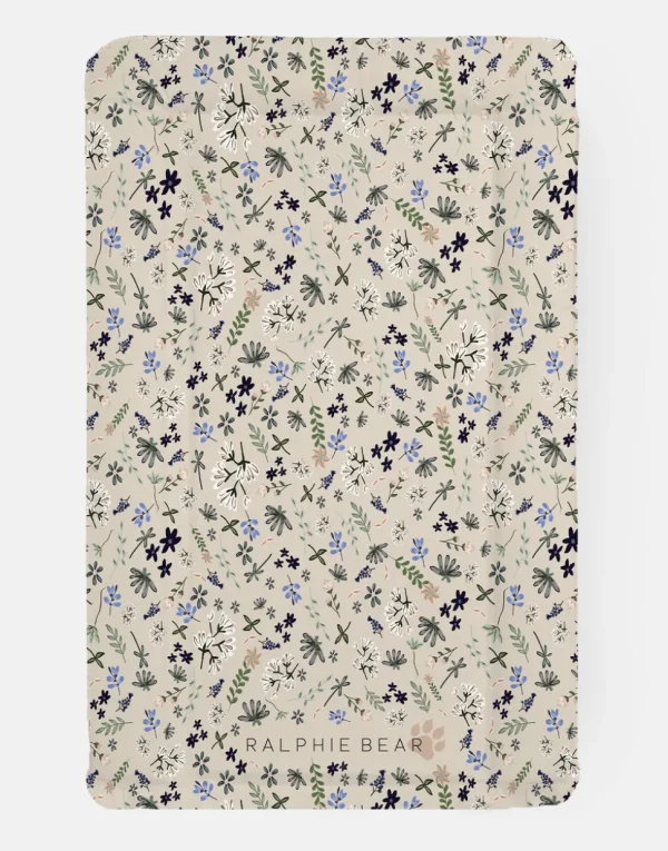 Ralphie Bear Table Changing Mat - Wildflower